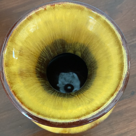 BMP Harvest Gold vase - Picture 2 of 5